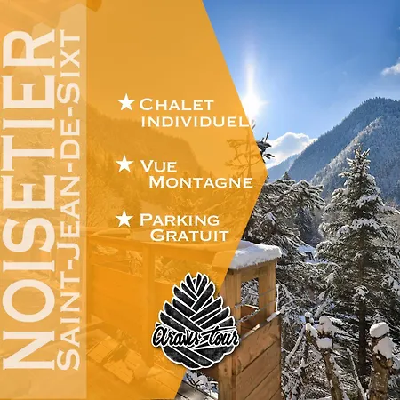Le Noisetier - Mini Chalet 2 Pers - 2Min La Clusaz - Aravistour Saint-Jean-de-Sixt Extérieur photo